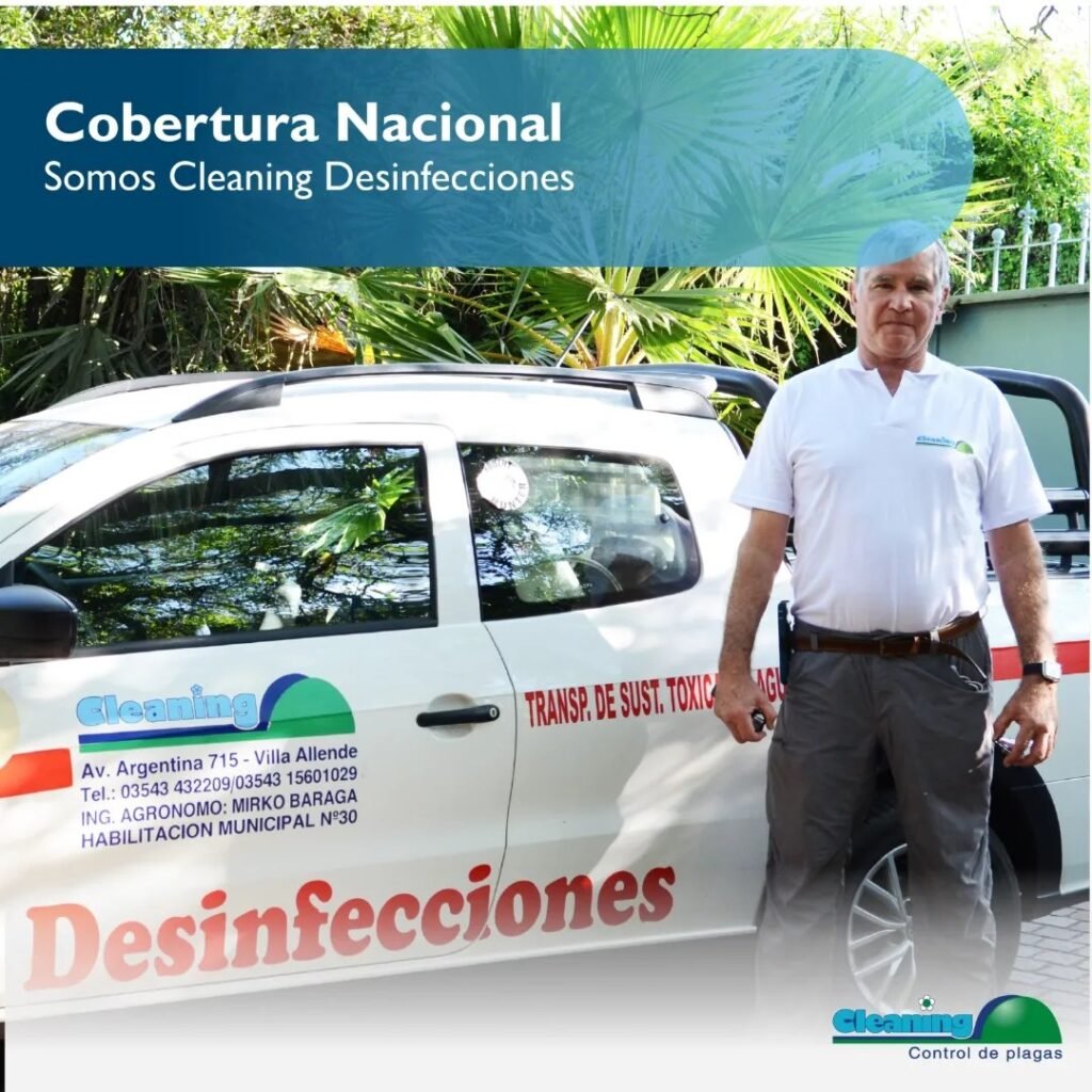 CONTROL DE PLAGAS y DESINFECCIÓN