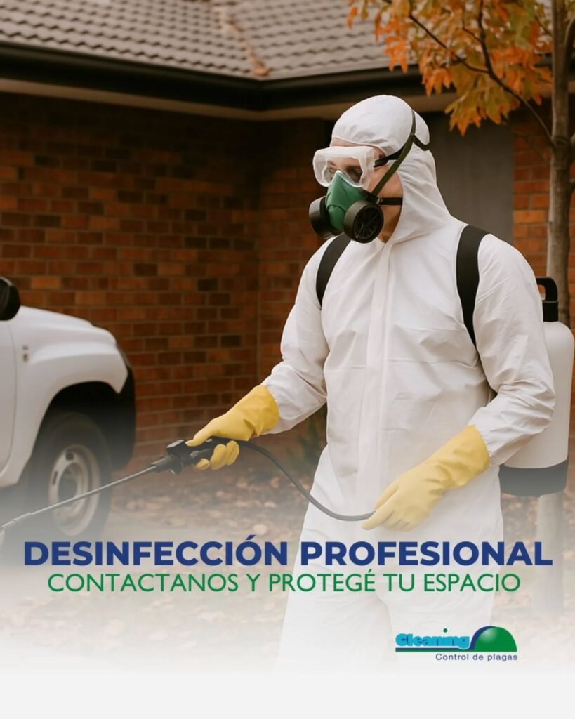 CONTROL DE PLAGAS y DESINFECCIÓN