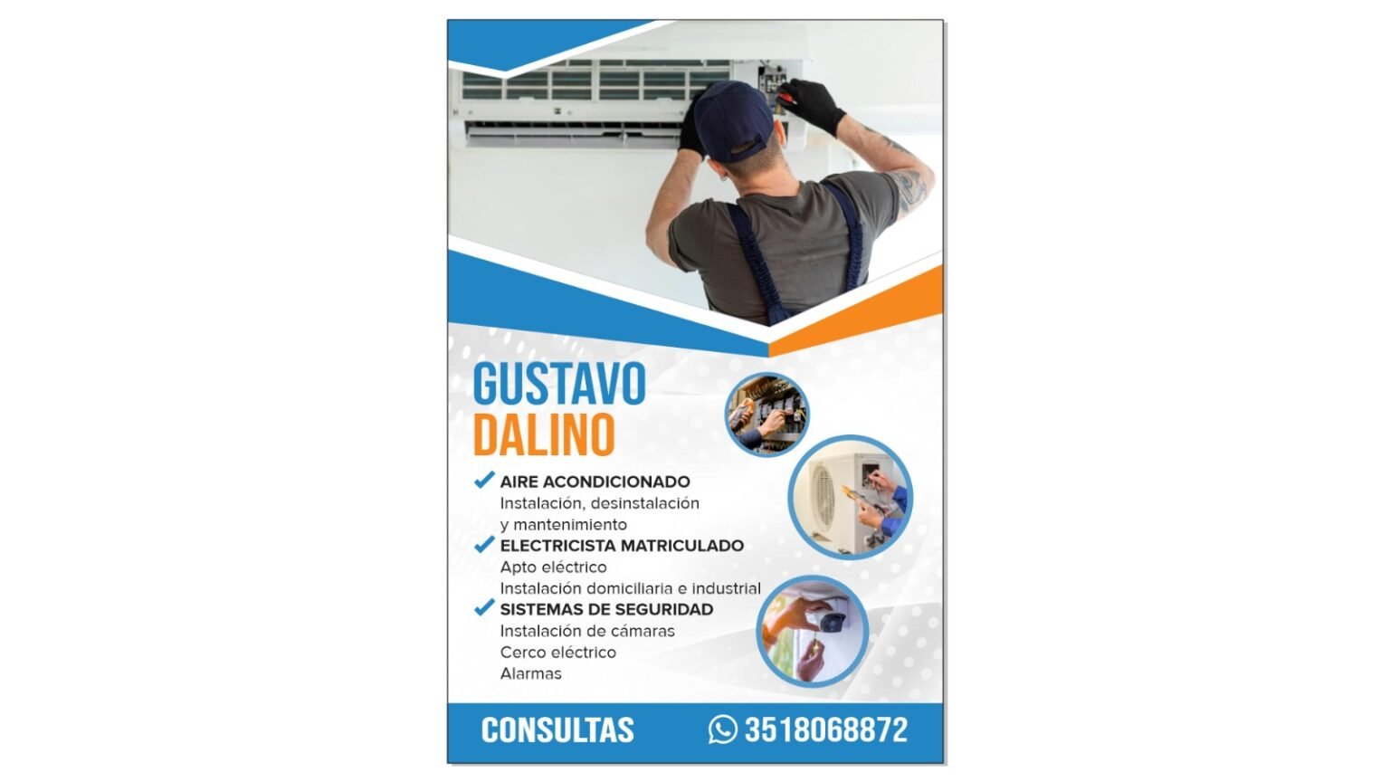Electricista habilitado y técnico