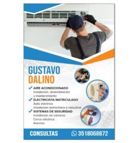 Electricista habilitado y técnico en aire acondicionado