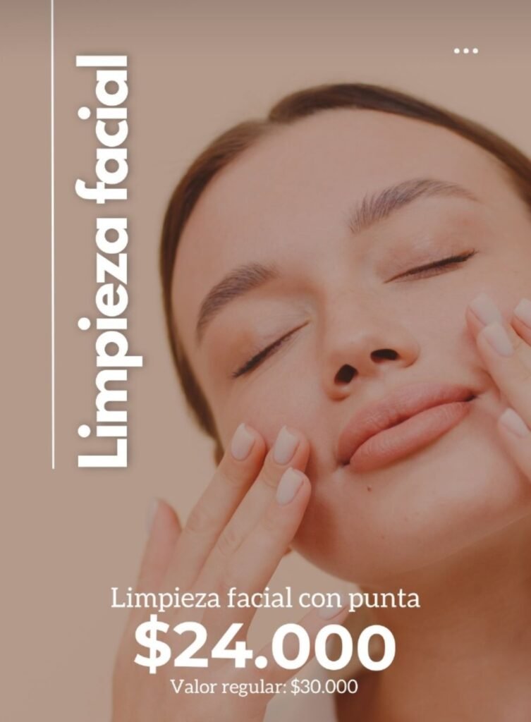 Limpieza o tratamiento faciales