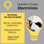 Electricista matriculado categoría 2