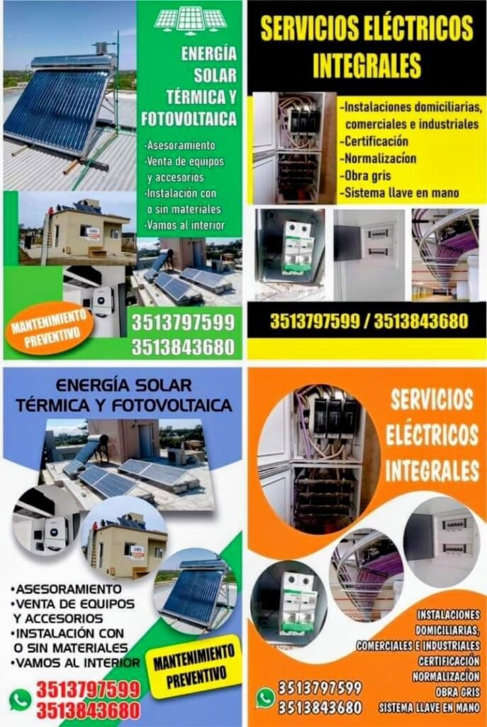 Energía solar térmica, fotovoltai