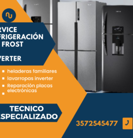 Servicio técnico especializado en heladeras no frost e inverter