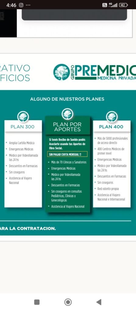 Asesor de cobertura médica PREMED