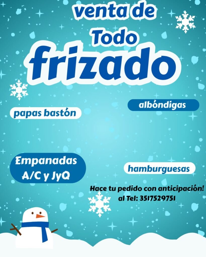 Venta de todo congelados