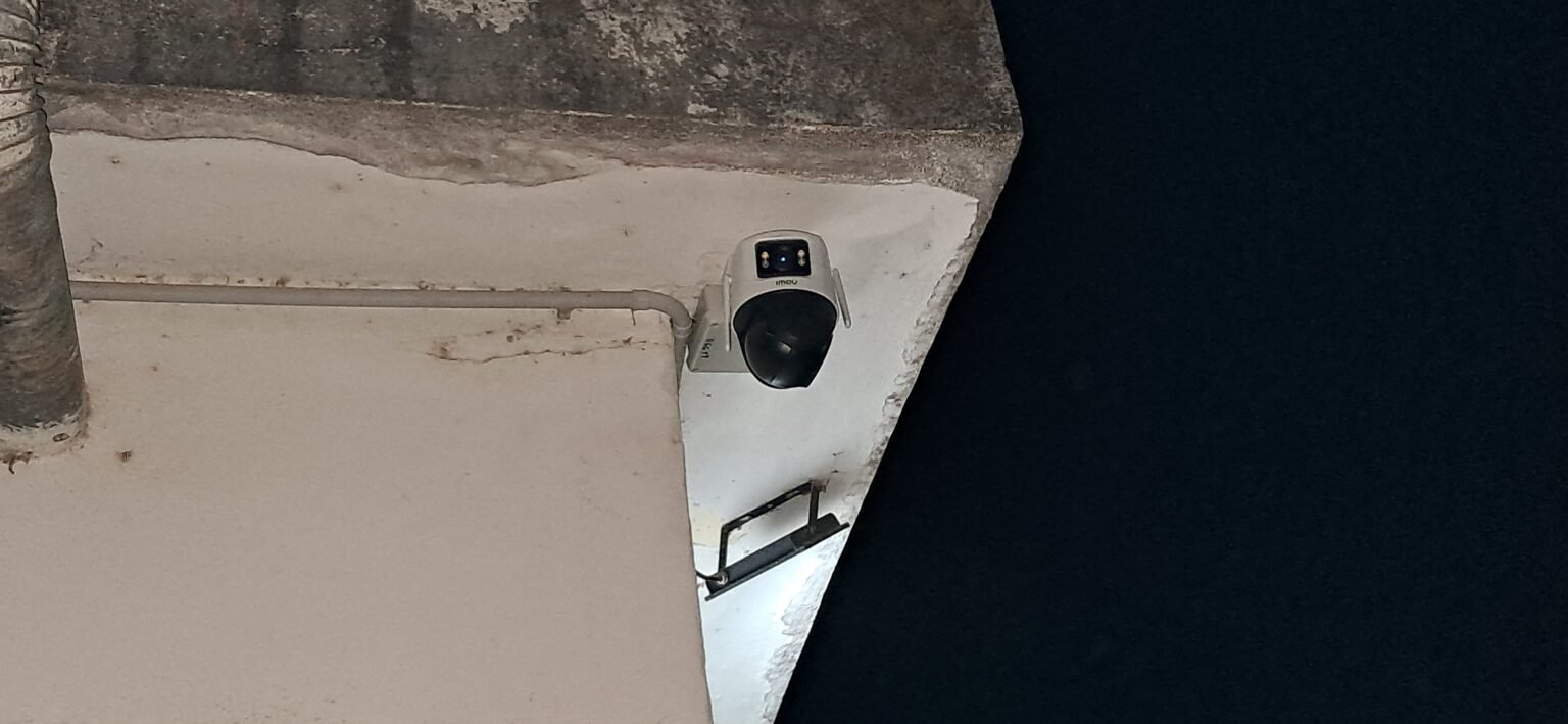 Colocación de cámaras de segurida
