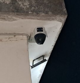 Colocación de cámaras de seguridad