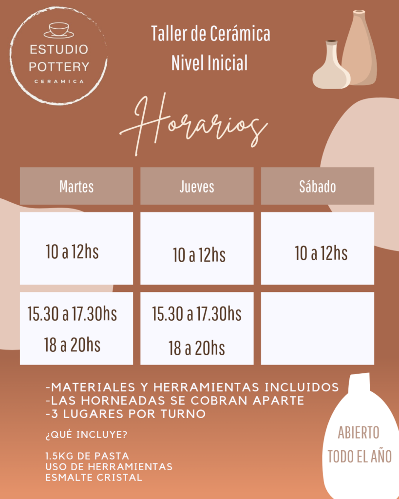 Clases de Cerámica