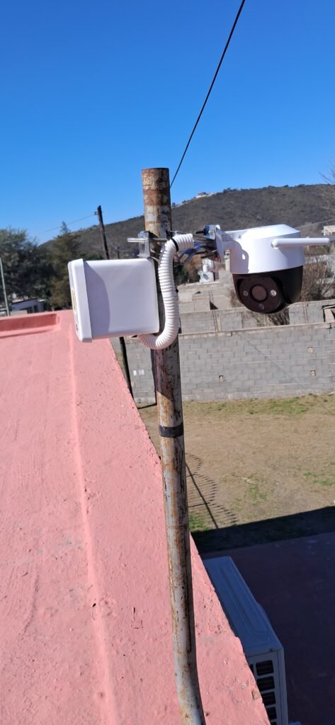 Colocación de cámaras de segurida