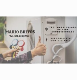 Electricista domiciliario tecnico matriculado aire acondicionado