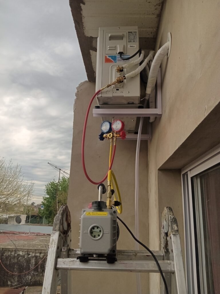 Aire acondicionado, electricista