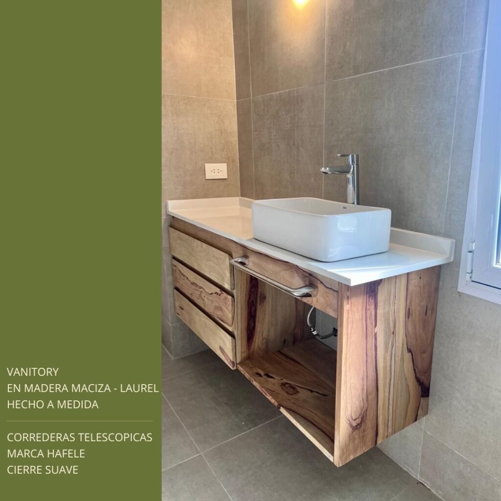 Hacemos muebles de madera meciza