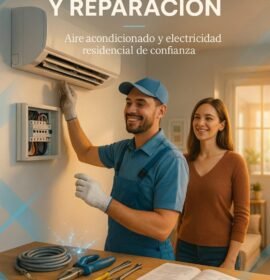 electricidad domiciliaria e instalacion de aires acondicionados
