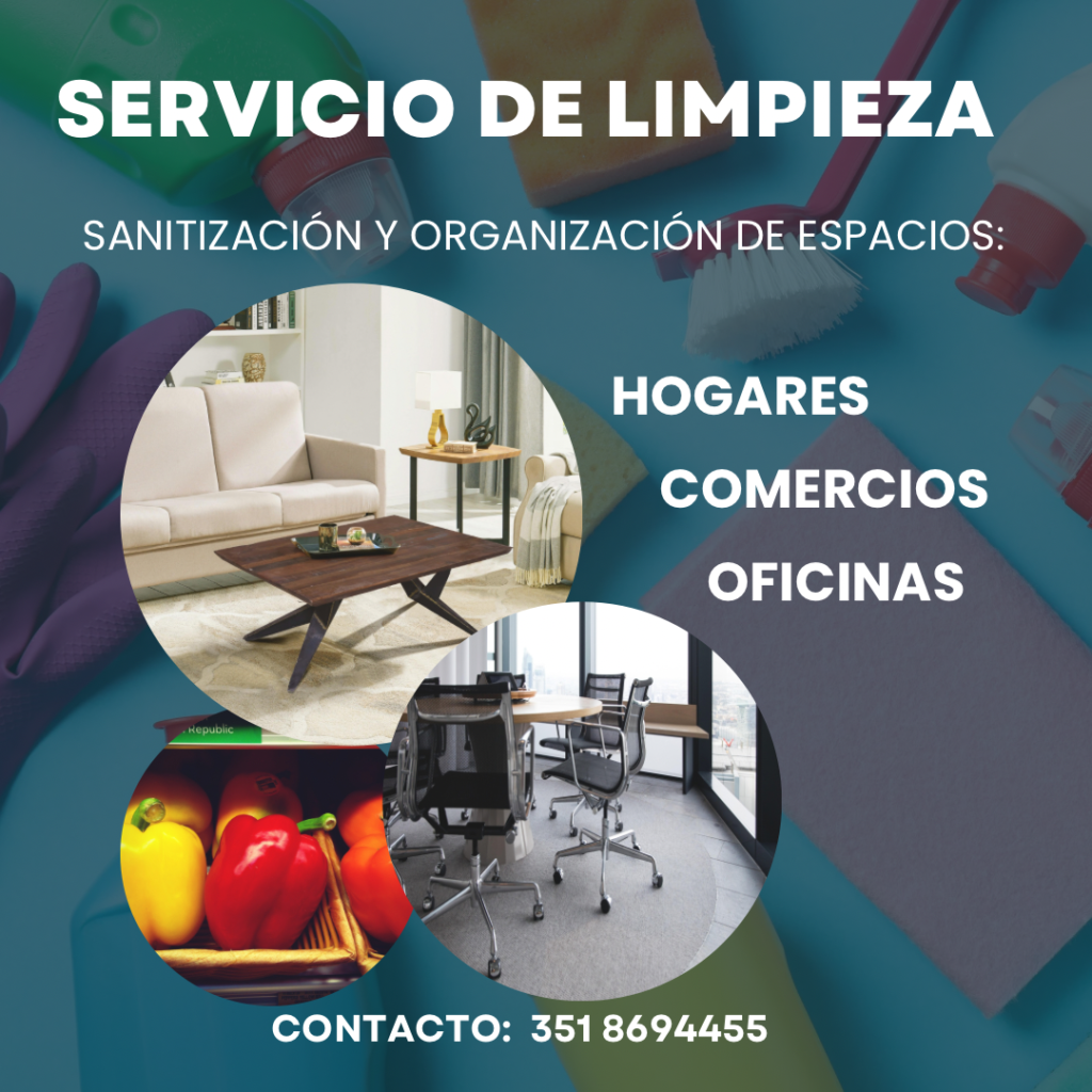 Limpieza y organización de espacios