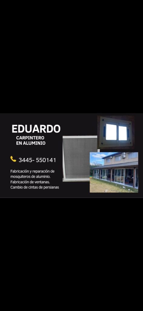 Reparacion y fabricación aberturas de aluminio