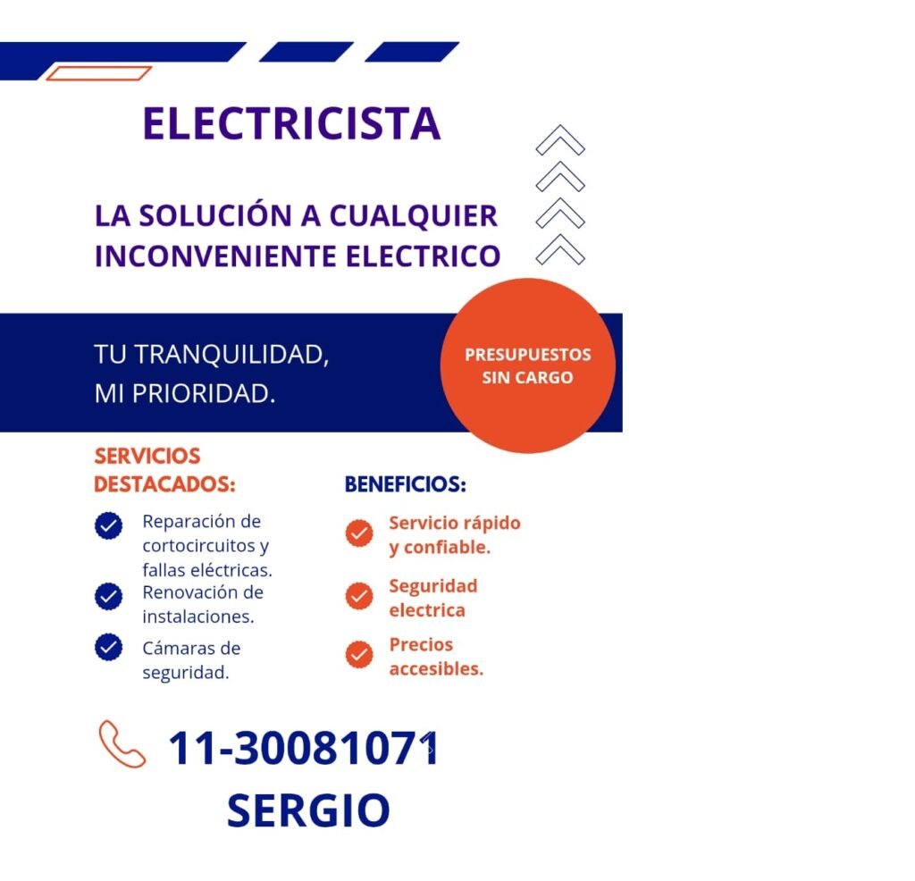 Electricista Domiciliario