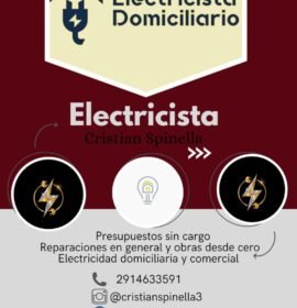 Electricista domiciliario y comercial