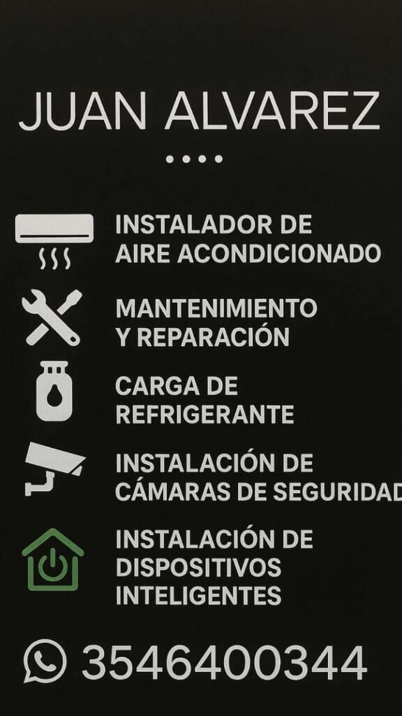 Aíre acondicionado, reparación, m
