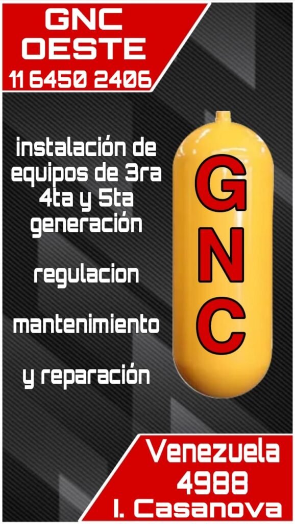 GNC OESTE INYECCIÓN