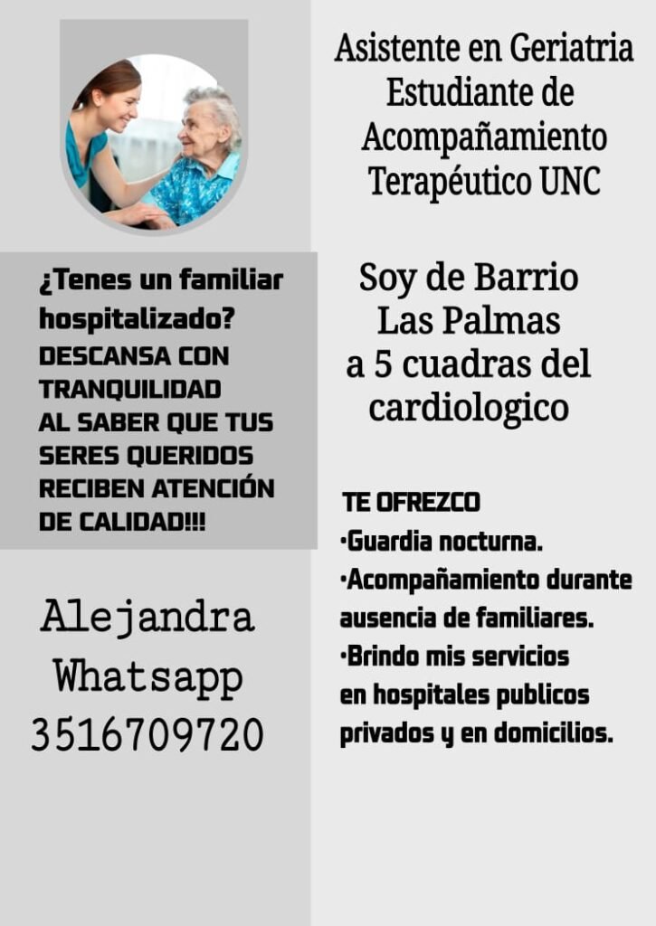 Asistencia al adulto mayor