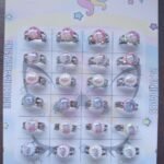 Anillos con diseños infantiles blisters