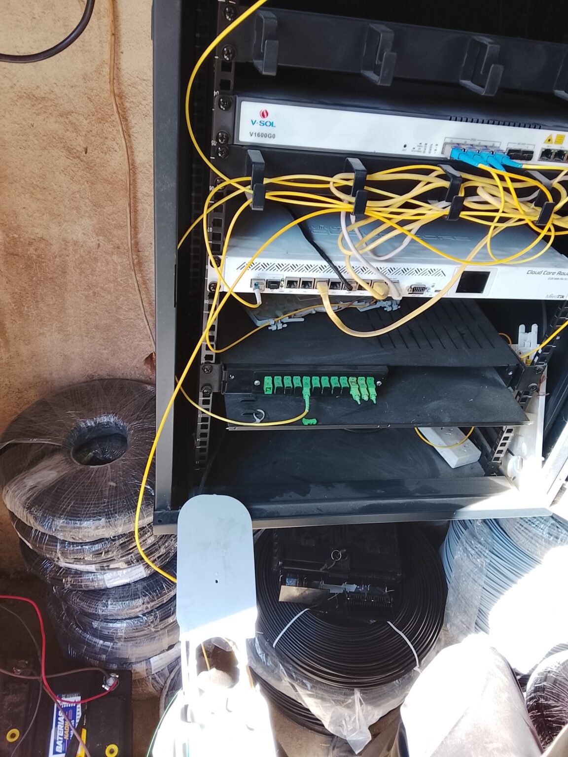 Técnico en fibra óptica