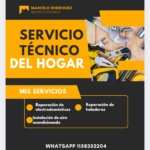 Técnico en refrigeración y electricista