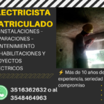 Electricista habilitado CAT 3