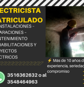 Electricista habilitado CAT 3