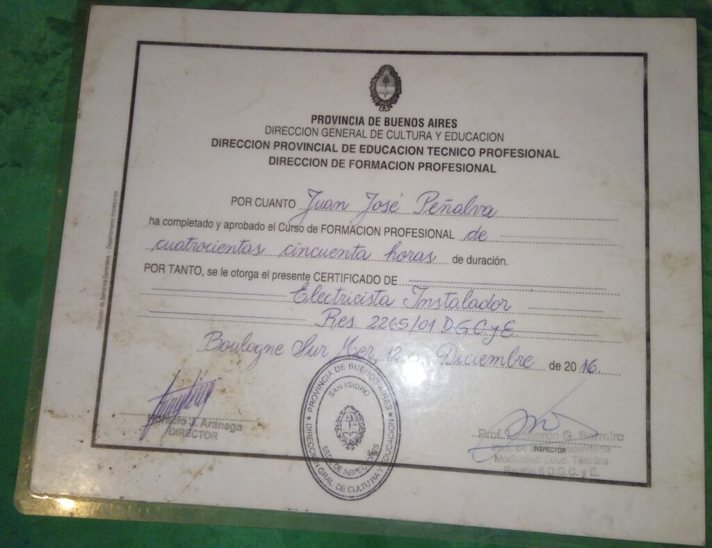 Electricista domiciliario