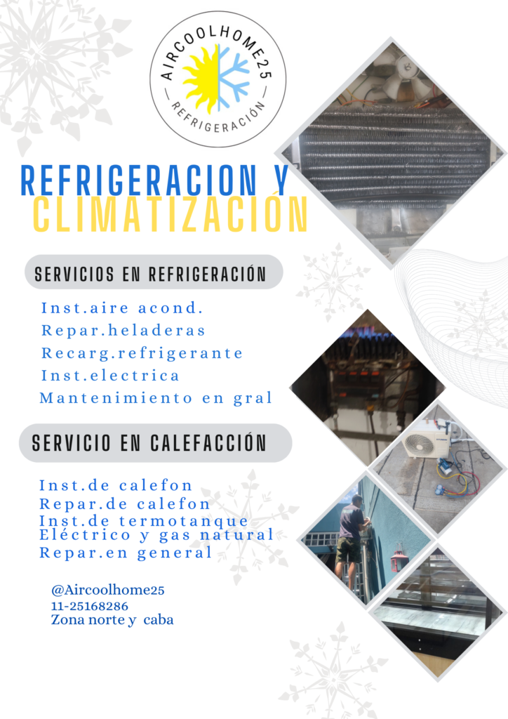 Servicio técnico en refrigeración y calefacción
