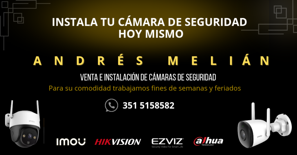 Venta e instalación de cámaras de