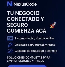 Reparación de PC, instalación de cámaras, alarmas y desarrollo de software