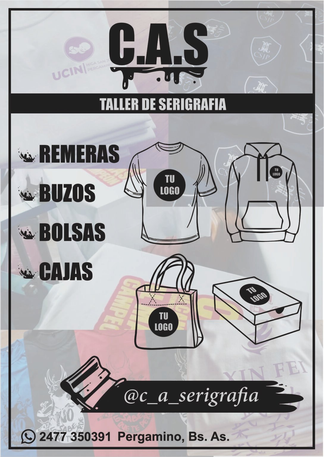 Estampados en Serigrafía