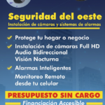 Instalación de camaras de seguridad full HD y Alarmas sin Abono