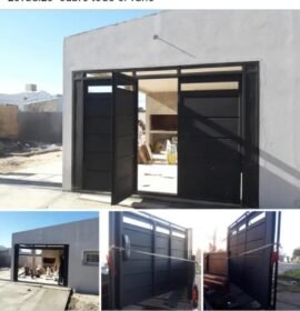 Herrería,  portones automaticos