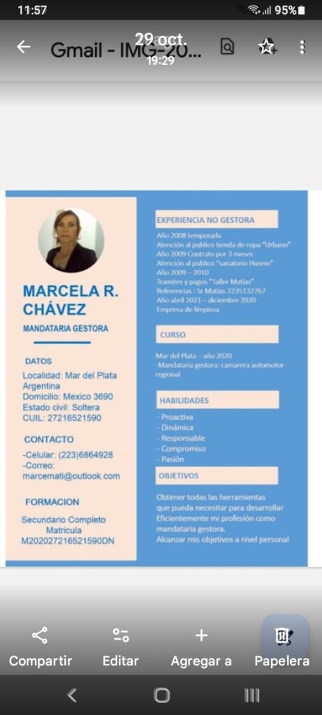 Puesto empleada doméstica