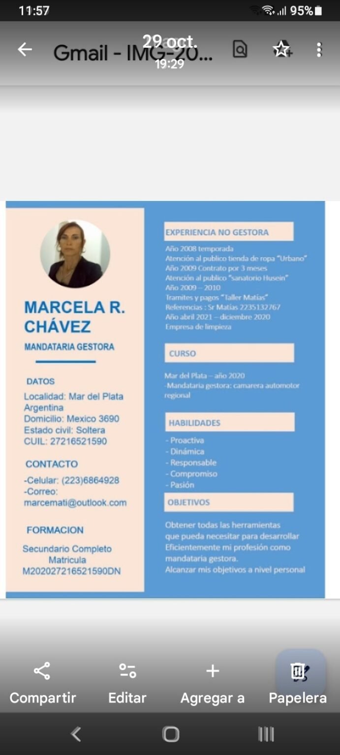 Puesto empleada doméstica