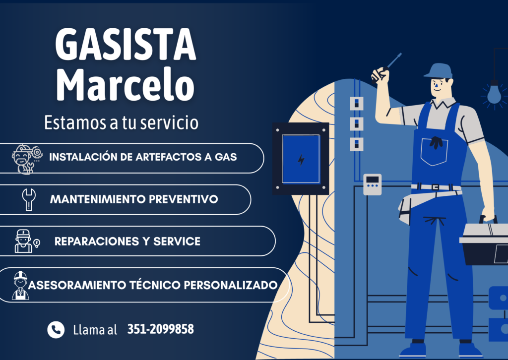 gasista domiciliario mantenimiento e instalacion de artefactos