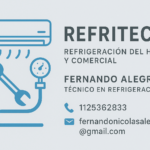 Técnico en refrigeracion