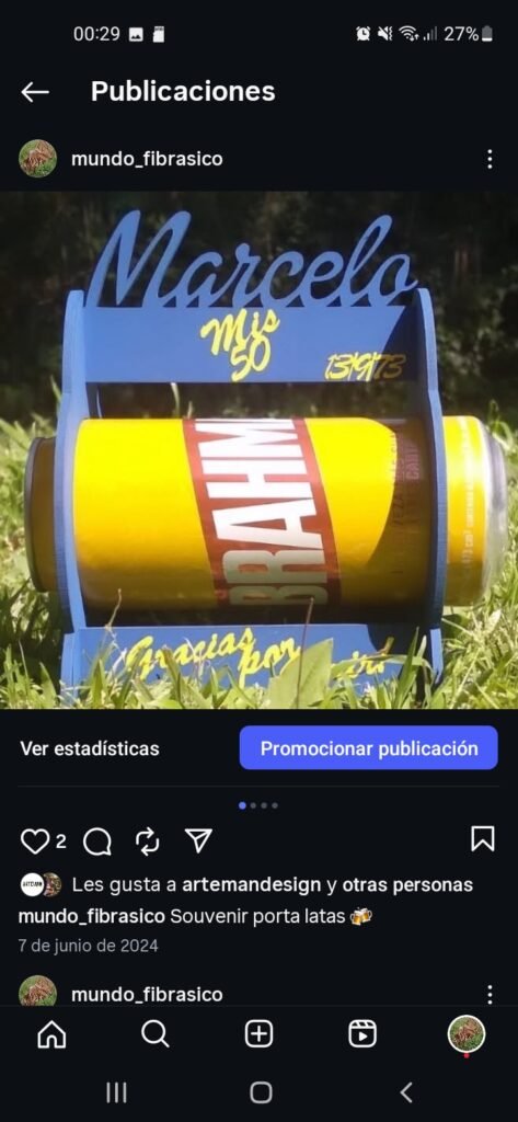 Artículos en fibrofacil, souvenir