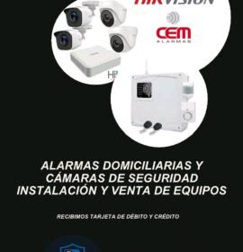Alarmas y Cámaras de seguridad