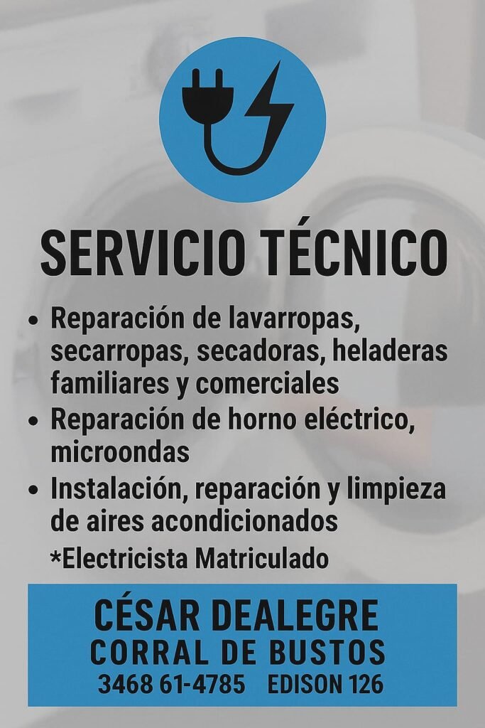 Servicio Técnico de electrodomésticos