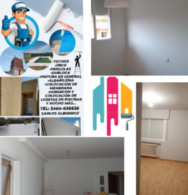 Pintura y albañilería