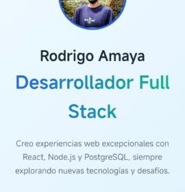 Desarrollo web