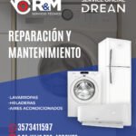 Electricidad, aires , heladeras , lavarropas