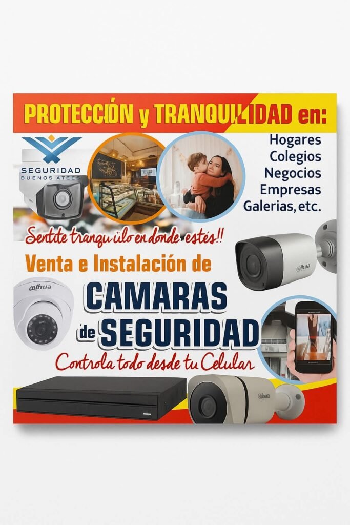 Instalación de cámaras de vigilancia