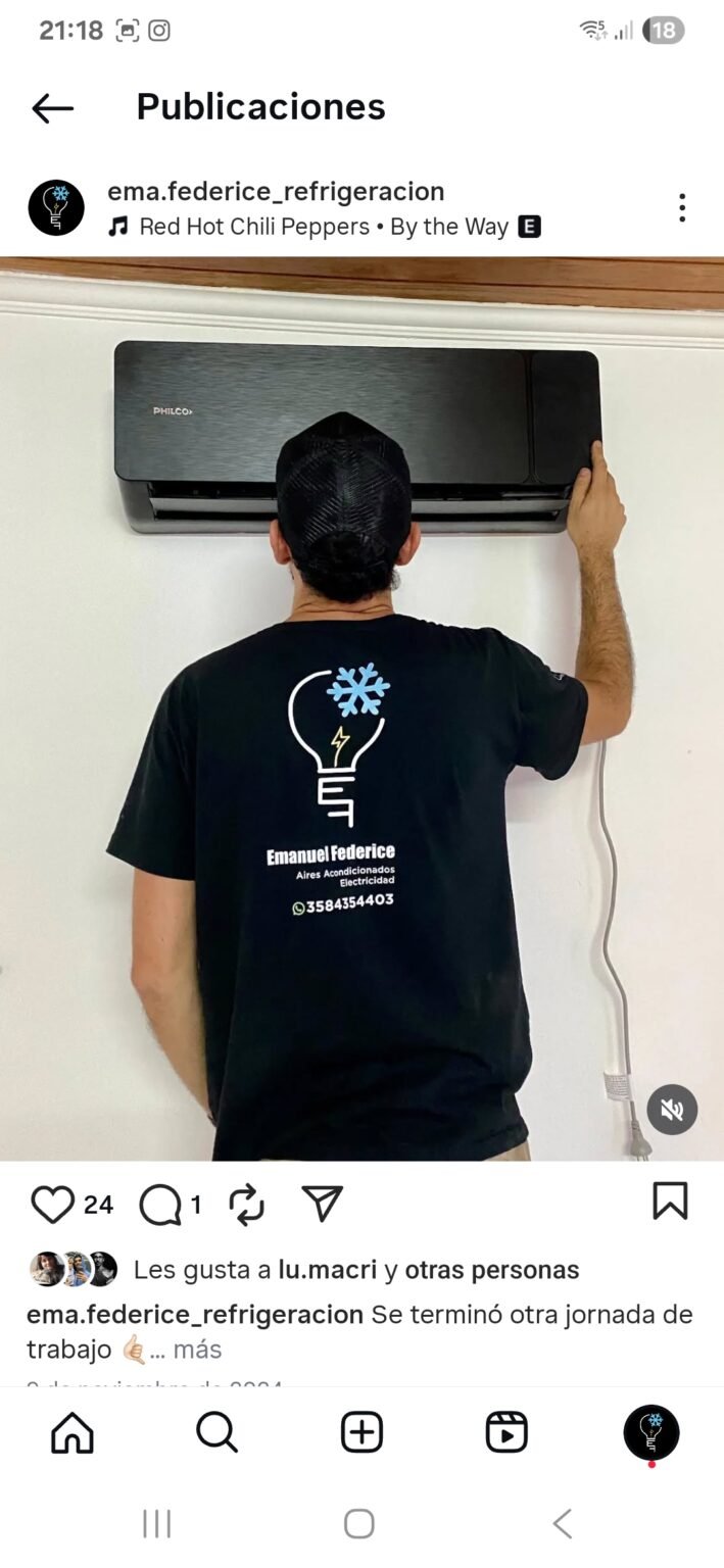 Aires acondicionado y electricidad