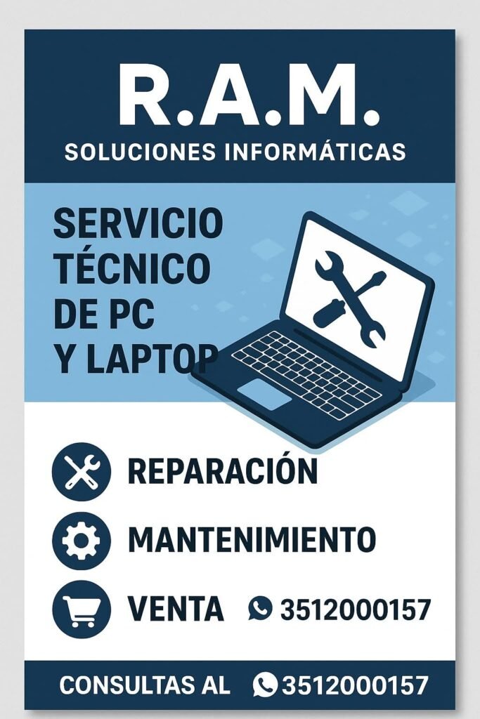 Servicio técnico y venta de informática